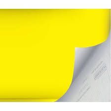 Plástico Autoadesivo  Estampa Amarela  45cm x 10m - Plastcover  
