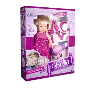 BONECA BELITA FASHION - NOVA TOYS