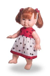 BONECA BIBELY DOLL RUIVA - NOVA TOYS