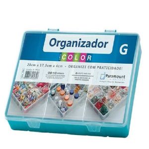 Box Organizador Color G 28x14,5x4  706 - Paramount 
