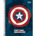 Caderno Colegial  Capa Dura 10x1  160 fls  Avengers Heroes  - Tilibra