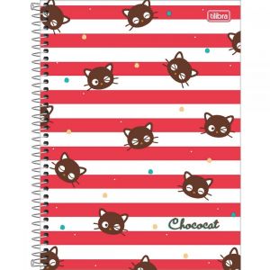 Caderno Universitário Capa Dura 10x1  200 fls Chococat - Tilibra