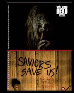 Caderno Universitário Capa Dura 10x1 200 fls The Walking Dead  - SD