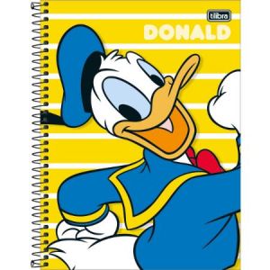 Caderno Universitário Capa Dura 12x1  192 fls Donald - Tilibra