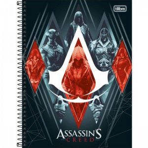 Caderno Universitário Capa Dura 12x1  240 fls Assassin's Creed - Tilibra