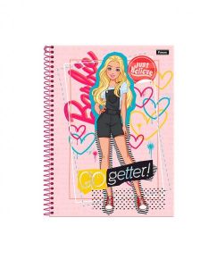 Caderno  Universitário Capa Dura 15x1  300 fls  Barbie - Foroni