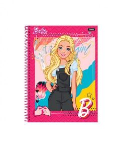Caderno  Universitário Capa Dura 15x1  300 fls  Barbie - Foroni