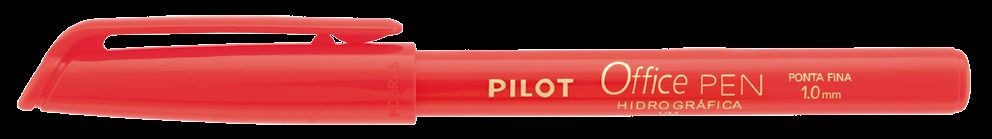 CANETA OFFICE PEN 1.0 VERMELHO - PILOT