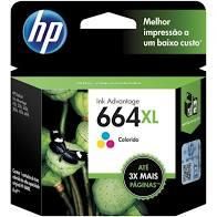 Cartucho de Tinta HP 664 XL Color