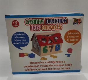 CASINHA DIVERTIDA DOS ENCAIXES - TOY MIX