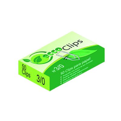 Clips De Aço Ecco  3/0 CX/ 50 UND Eccoclips