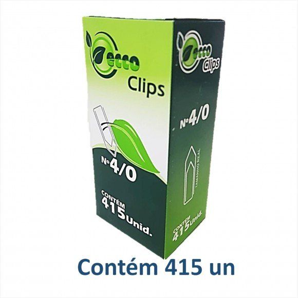 Clips De Aço Ecco  4/0 CX/ 500 gr Eccoclips