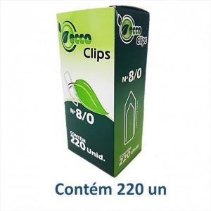 Clips De Aço Ecco  8/0 CX/ 500 gr Eccoclips