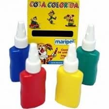 Cola Colorida C/ 04 Unidades Maripel