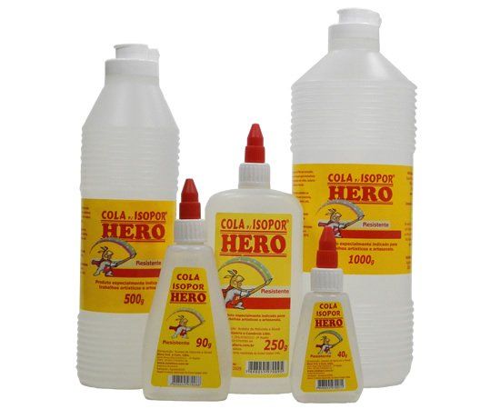 Cola para Isopor 500g - Hero