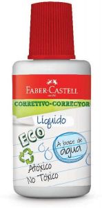 CORRETIVO LIQUIDO 18ML ECO OFFICE FABER-CASTELL