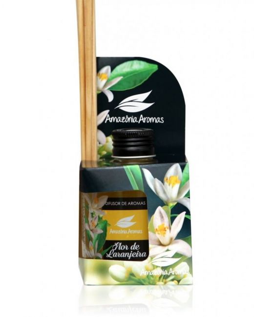 Difusor de Aromas 270ml Flor de Laranjeira - Amazônia Aromas