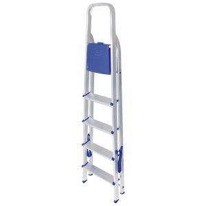 Escada Aluminio 5 Degraus - Mor