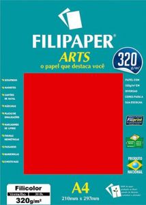 FILIPAPER ARTS FILICOLOR VRM 320G 210X297 30FLS - FILIPENSON 