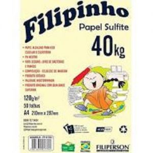 FILIPINHO SULFITE 40K AMA 210X297MM(A4) 120G  50FLS - FILIPERSON 
