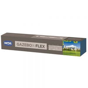 Gazebo X-Flex Oxford com Silvercoating Branco 3m x 3m - Mor