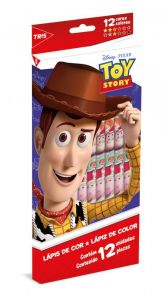 Lápis de Cor 12 Cores Toy Story - Tris