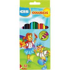 Lápis de Cor c/ 12 Colorcis CIS