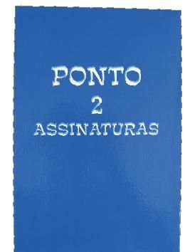 LIVRO DE PONTO 2 ASSINAT 100FLS- TAMOIO
