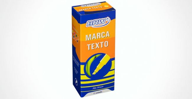 MARCA TEXTO FLUORESCENTE BRW AM-BRW