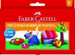 Massa de Modelar 12 cores - Faber-Castell