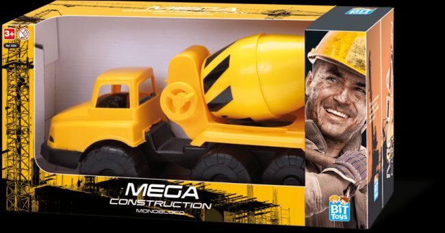 Mega Construction Betoneira - Bit Toys