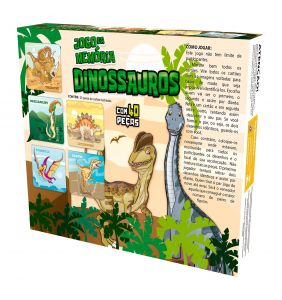 MEMORIA DINOSSAUROS - PAIS & FILHOS