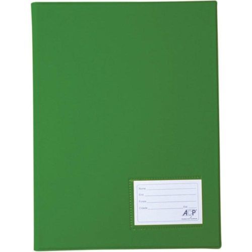 Pasta Catálogo Oficio  c/ 50 Envelopes ACP Verde 