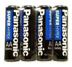 PILHA PANASSONIC AA SUPER HYPER C/4 - PANASSONIC