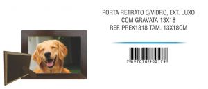 Porta Retrato c/ Vidro Extra Luxo 13x18  - Santa Rosa