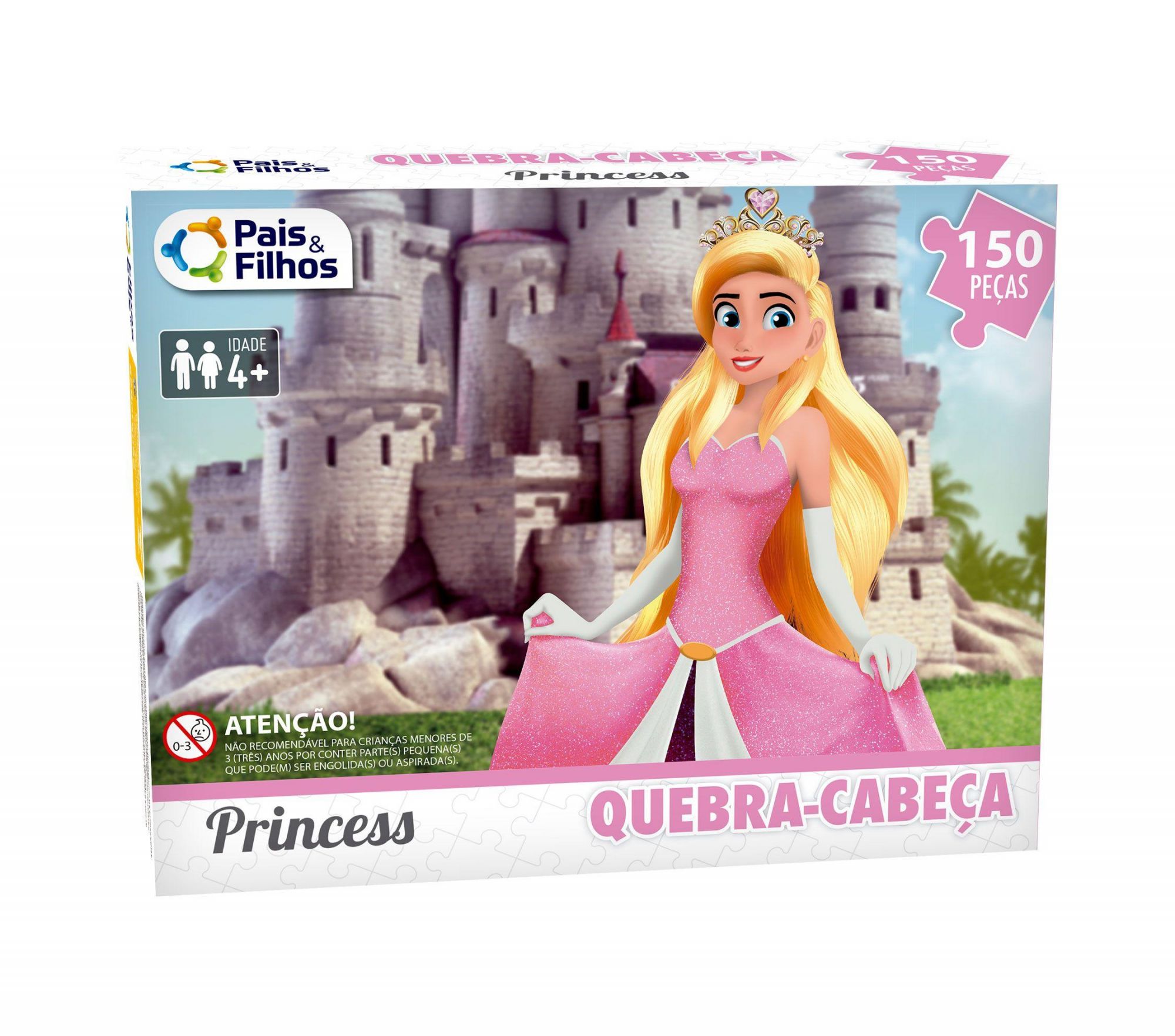 Jogo Cama Menina Barbie 100% Algodão 3 Peças 150 Fios Mattel