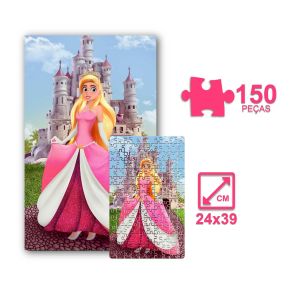 Q. CABECA PRINCESS 150 PCS - PREMIUM - PAIS & FILHOS