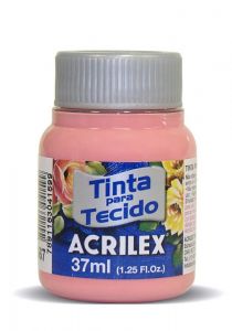 Tinta para Tecido 37ml Rosa Chá - Acrilex